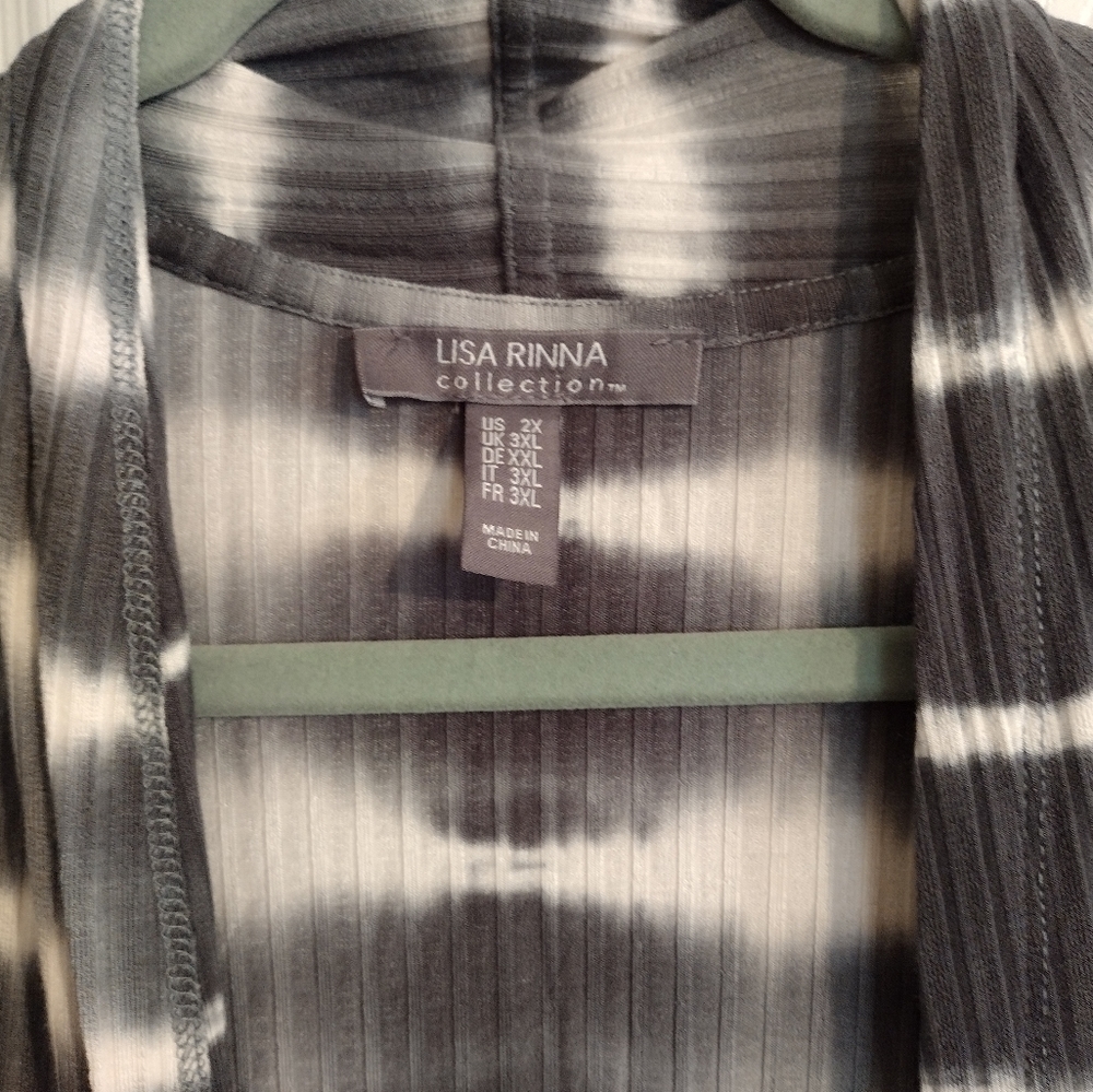 Open front long cardigan NTN soft Lisa Rinna